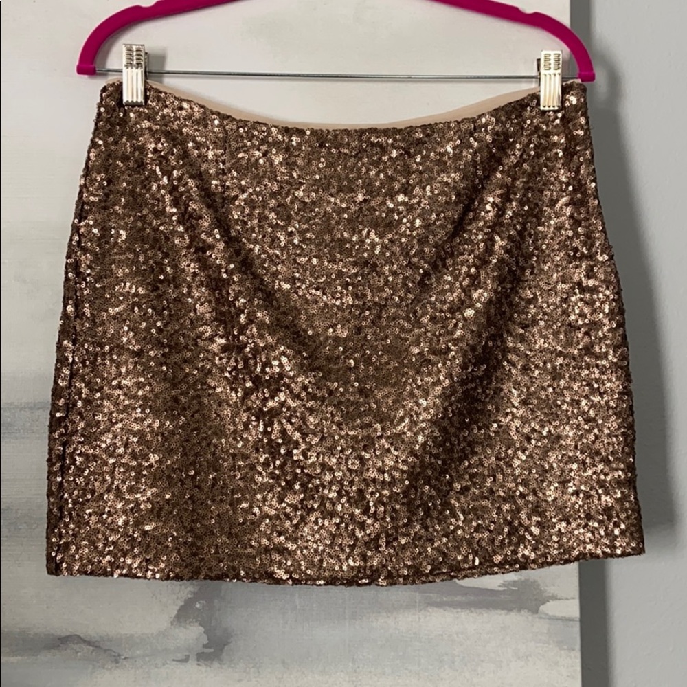 Gap Sequin Mini Skirt
